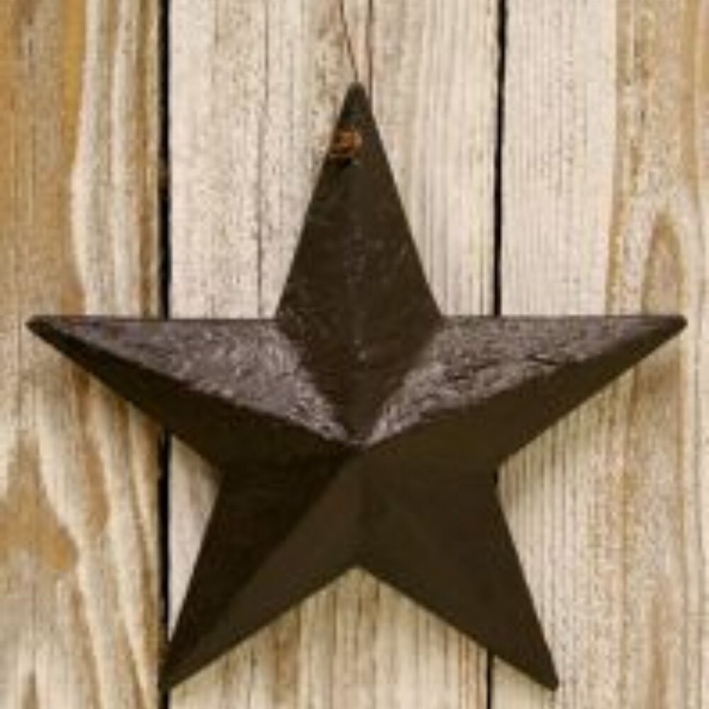 11" Bumpy Wood Star